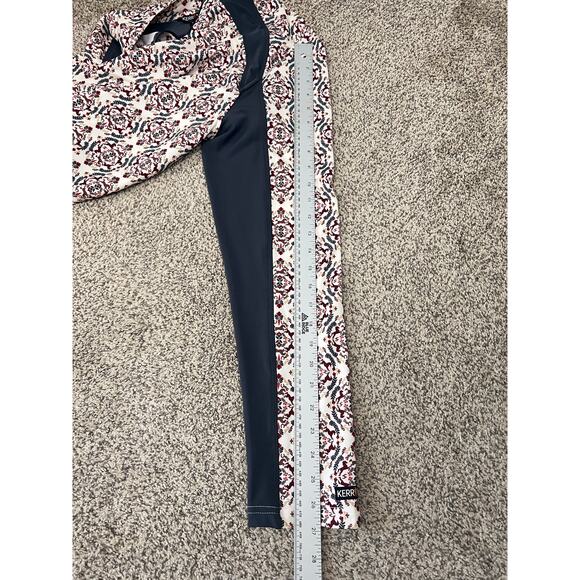 Kerrits Womens 1X Equestrian Athleisure Horse Print Performance 1/4 Zip Top - Picture 9 of 10